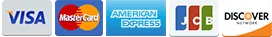 Visa, Mastercard, American Express, PayPal, Stripe and bank transfer